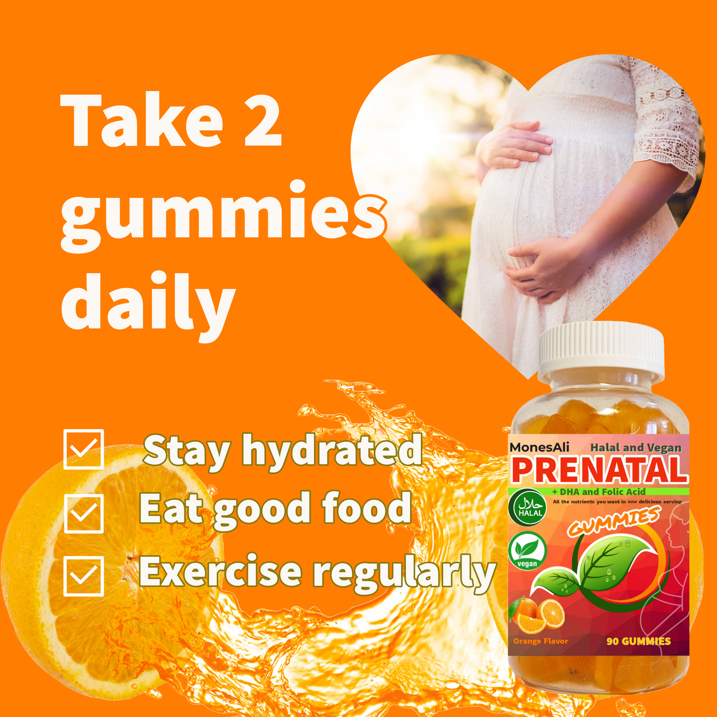 Prenatal and Postnatal Vitamin Gummies