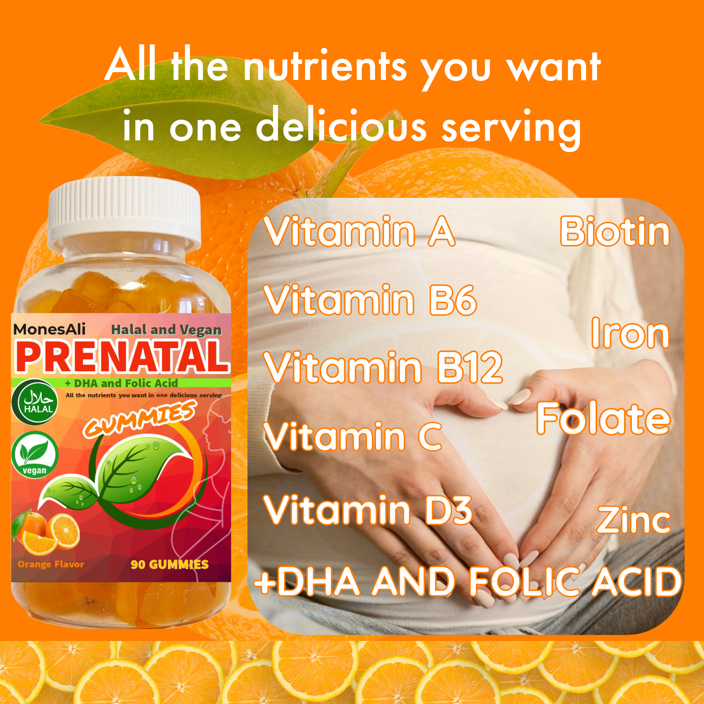 Prenatal and Postnatal Vitamin Gummies