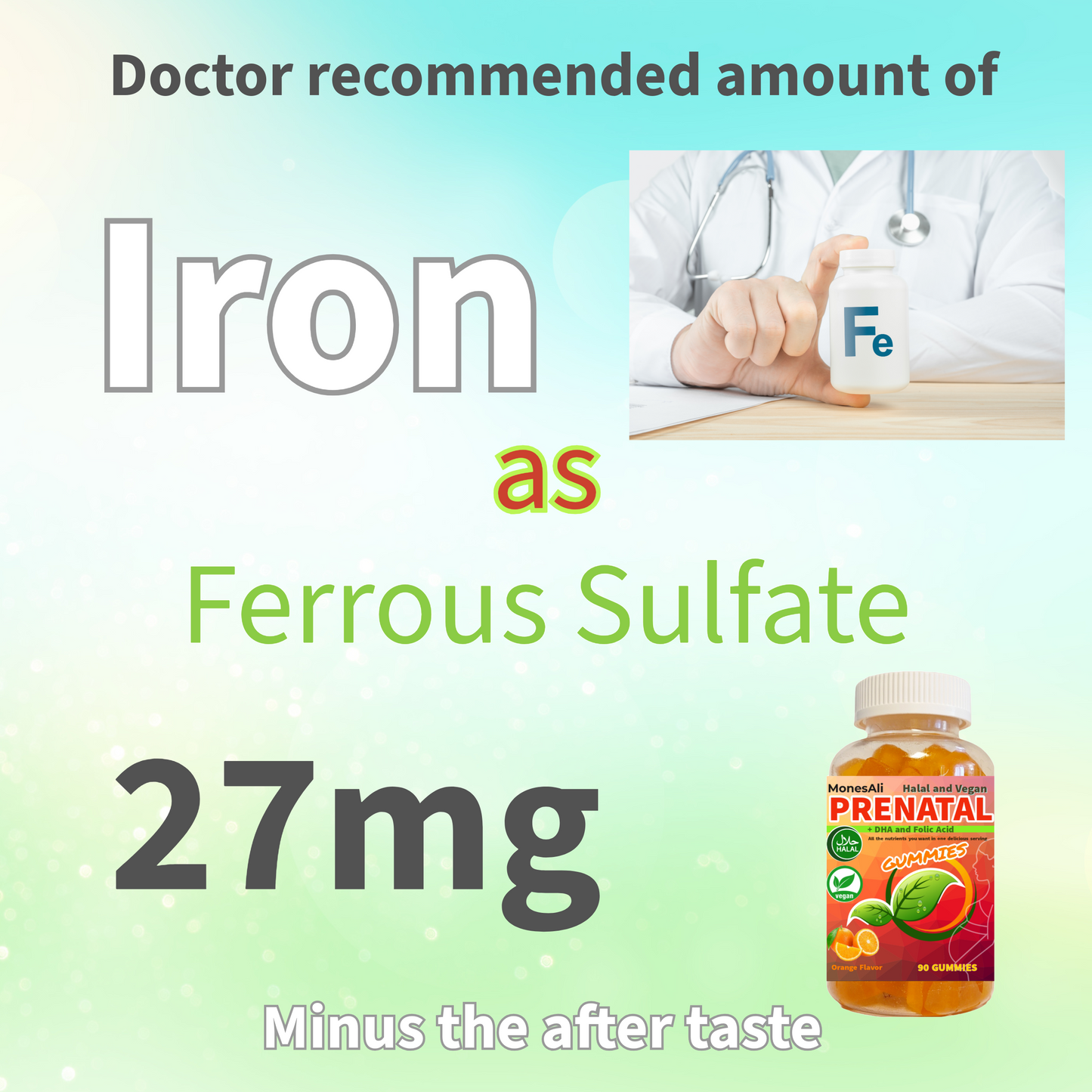 Prenatal and Postnatal Vitamin Gummies