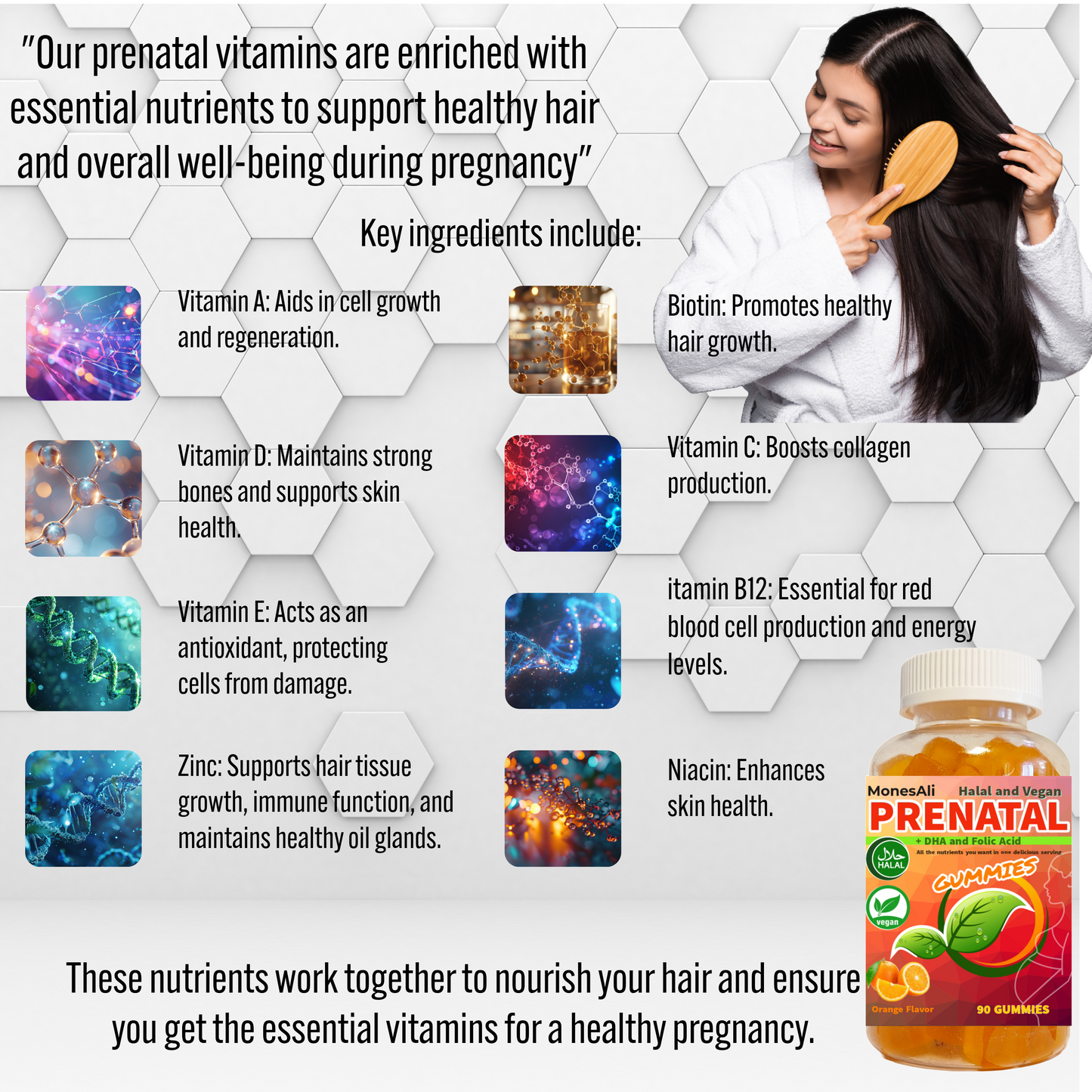Prenatal and Postnatal Vitamin Gummies